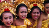 Smiling Indonesian Girls, Bali Indonesia